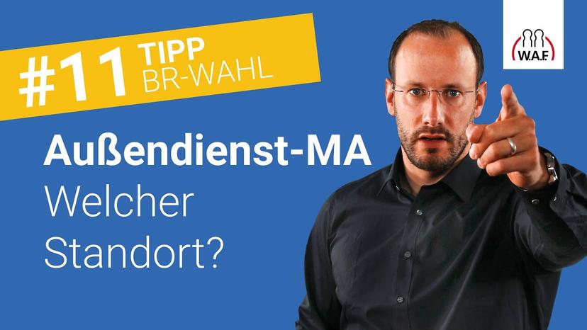 Welchem Standort sind Außendienstmitarbeiter zuzuordnen?