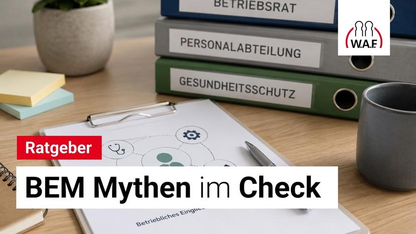 3 BEM-Mythen, die du als Betriebsrat kennen solltest