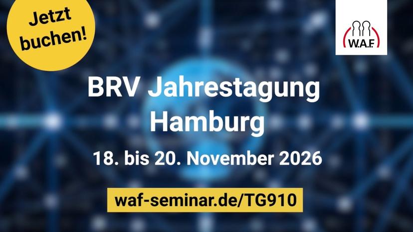 BRV Jahrestagung Hamburg vom 18.11. - 20.11.2026