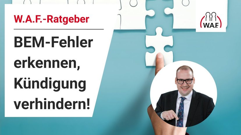 Kündigung trotz BEM? Diese 4 Fehler muss man kennen!