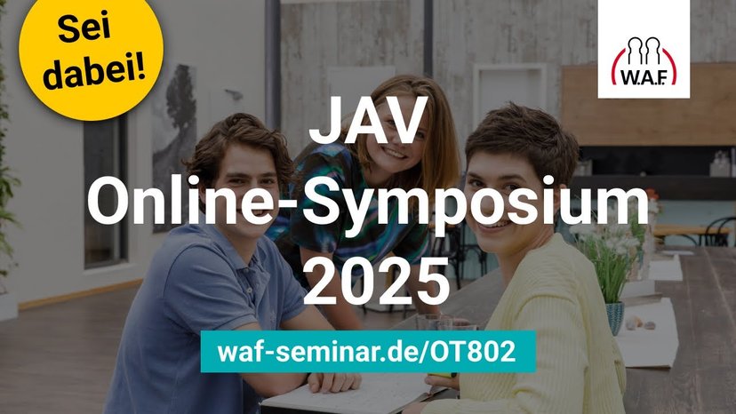 JAV Online-Symposium 2025 – Stark in der JAV, stark im Betrieb!