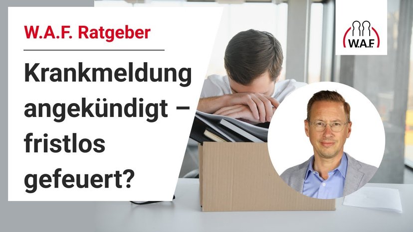 "Ab morgen bin ich krank" – Wie soll der BR mit Kündigungen umgehen?