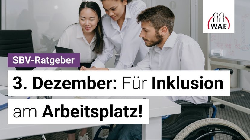 Internationale Tag der Menschen mit Behinderung